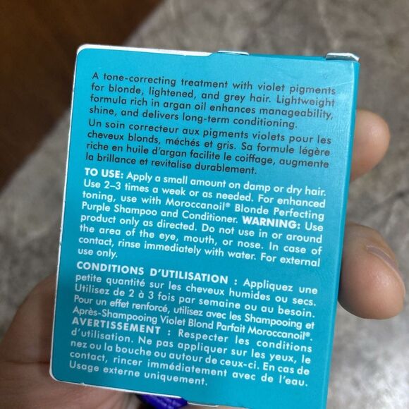 Moroccanoil The Original Moroccan Oil Treatment .34oz Travel Size Purple Formula - Picture 4 of 4